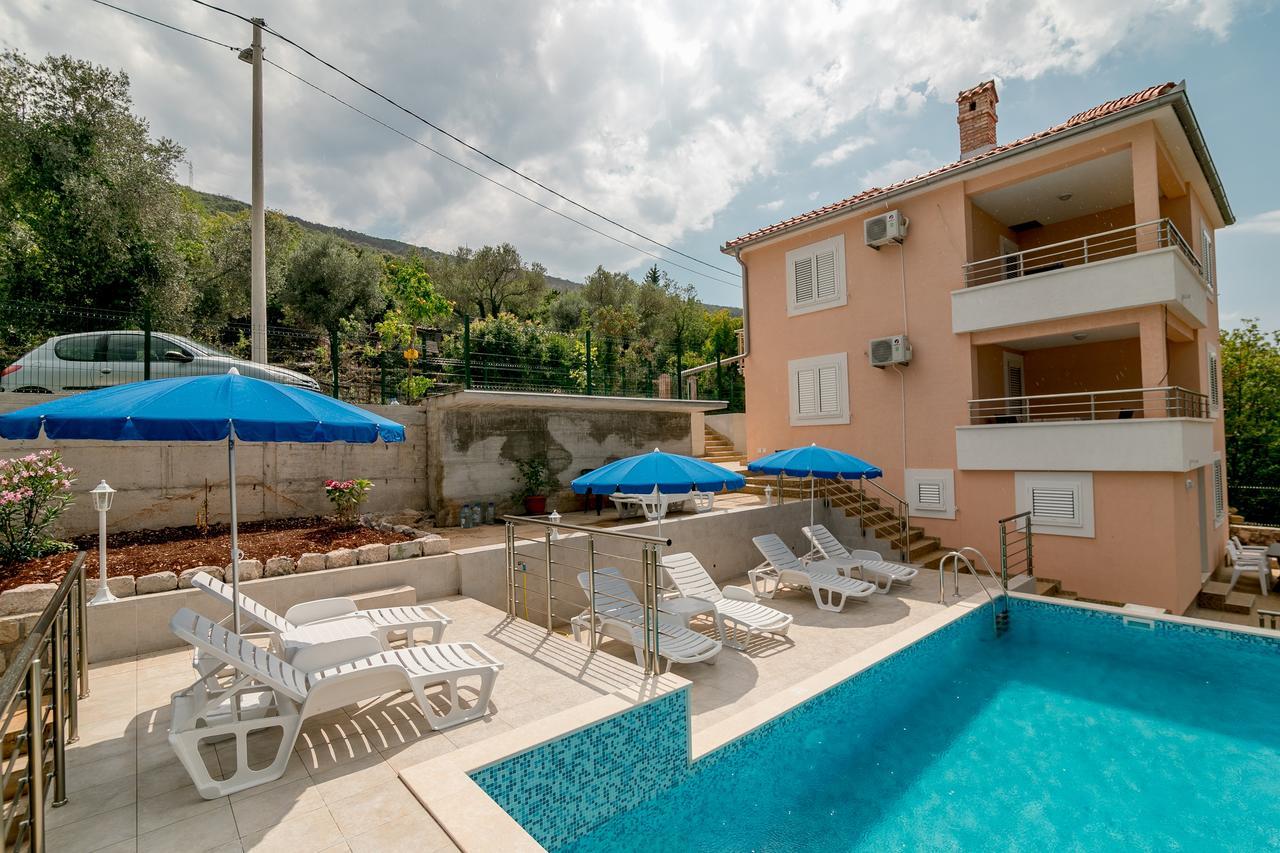 Apartments Mitrovic Luštica Exteriér fotografie